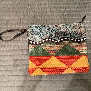 Multicolor Patterned Women's Bag